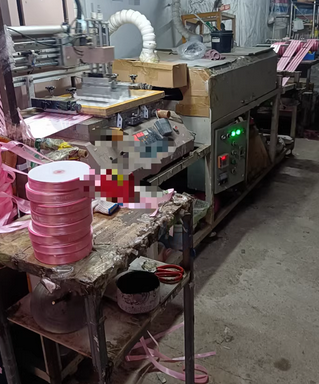 百色市地区处理织带印刷机、收卷机、空压机、冷干机等