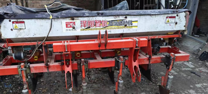 保定市地区处理泽祥电驱四行玉米播种机