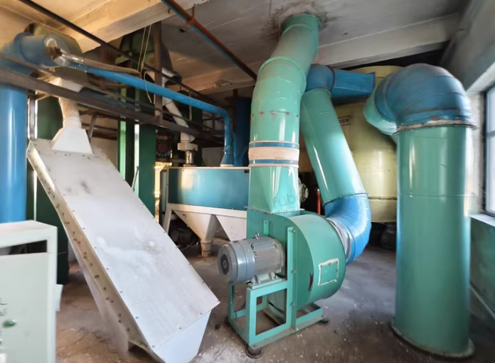 克拉玛依地区面粉厂处理8台磨面机