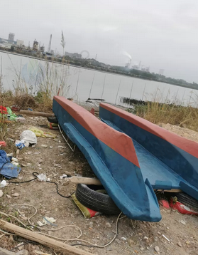 钦州市地区处理玻璃钢白泡长轴双体船
