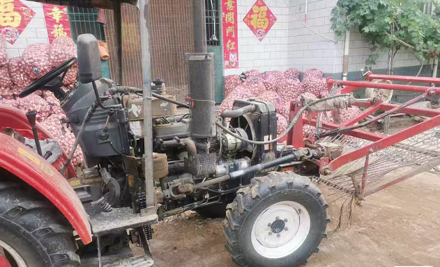 郑州市地区处理大蒜前置收获机