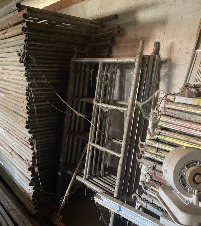 济南市地区处理60副脚手架