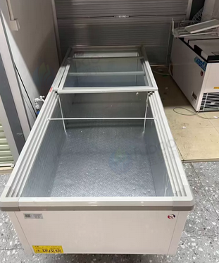 三明市地区处理2.5米双机敞开展示柜