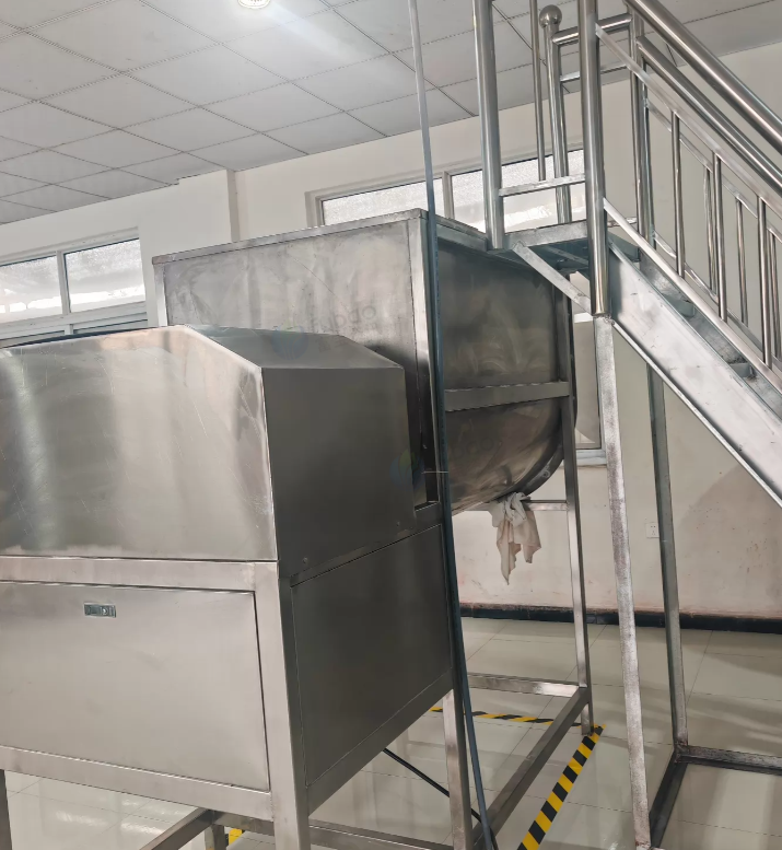 枣庄地区工厂处理1T预拌粉混料机