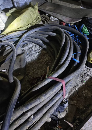 孝感地区处理1批铜芯电缆线