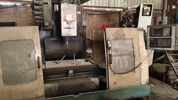 邯郸市地区处理大畏1050数控铣BT50主轴后改knd系统