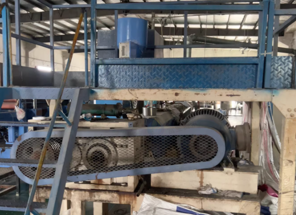 苏州市地区工厂处理125珍珠棉造粒机、EpE珍珠棉发泡机2套