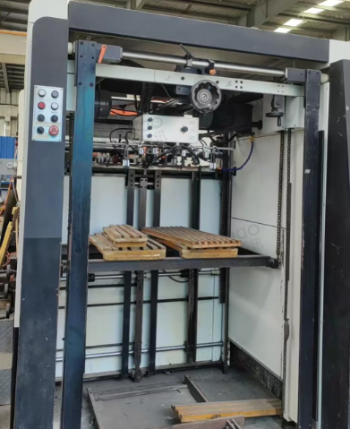 无锡市地区工厂处理1080型信川MZ自动平压平模切机