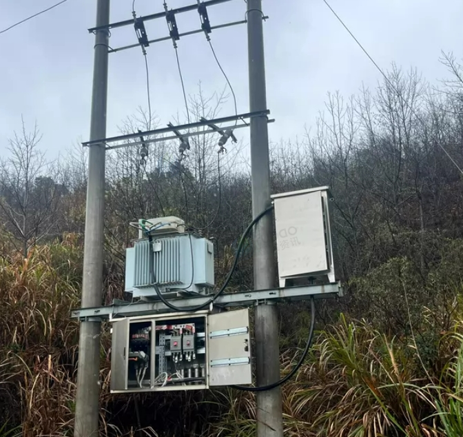 黄冈市地区个人处理闲置户外变压器+配电箱一套