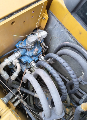 百色地区处理挖掘机