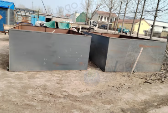 菏泽市地区处理2个大铁箱焊