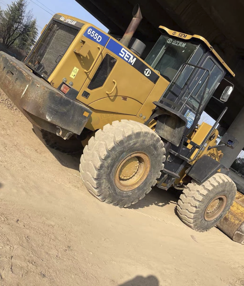 西安市地区处理山工655D装载机