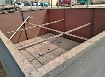 菏泽市地区处理2个大铁箱焊