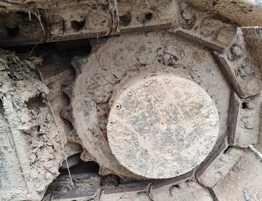 百色地区处理挖掘机