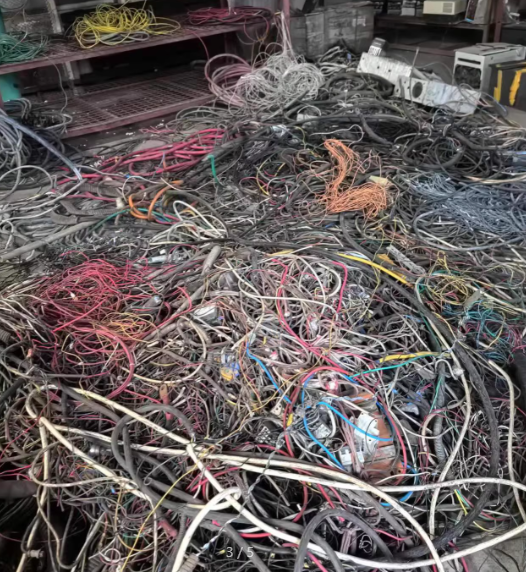 镇江市地区处理废旧电线一批