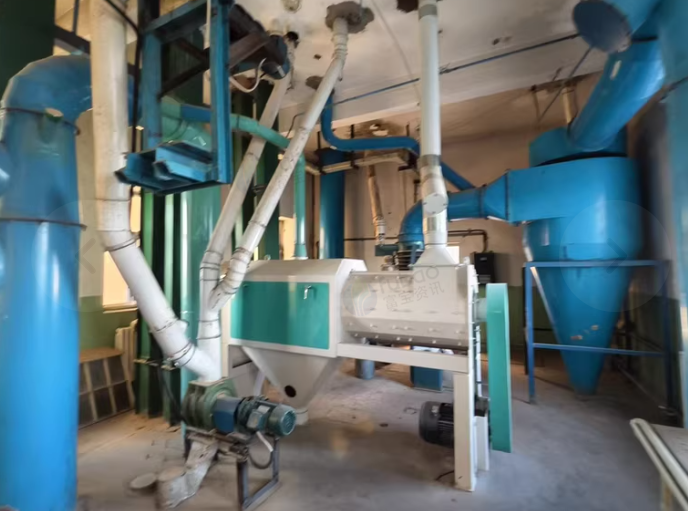 克拉玛依地区面粉厂处理8台磨面机