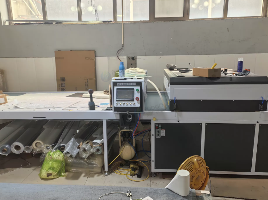 沧州市地区工厂处理全新大型UV打印机+装饰画全套生产设备