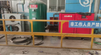 潍坊市地区处理55kw空压机总成1套 中断锯 空压机 行车等各种设备