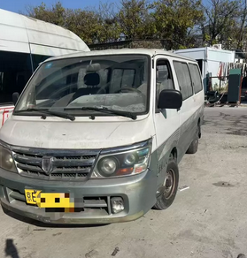 北京地区处理14年黄牌金杯车