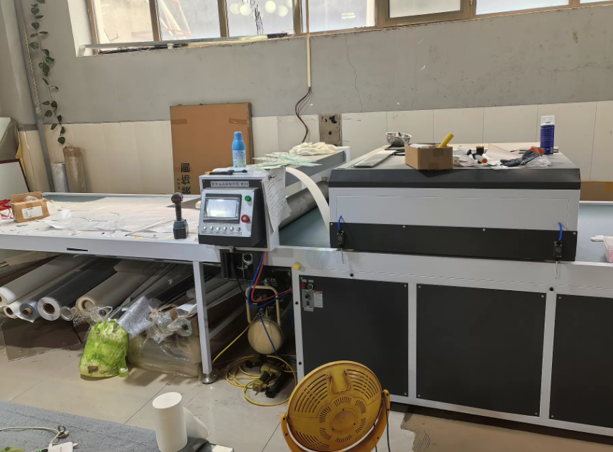 沧州市地区工厂处理全新大型UV打印机+装饰画全套生产设备
