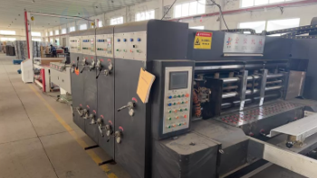 烟台地区工厂处理2800×410双色开槽机