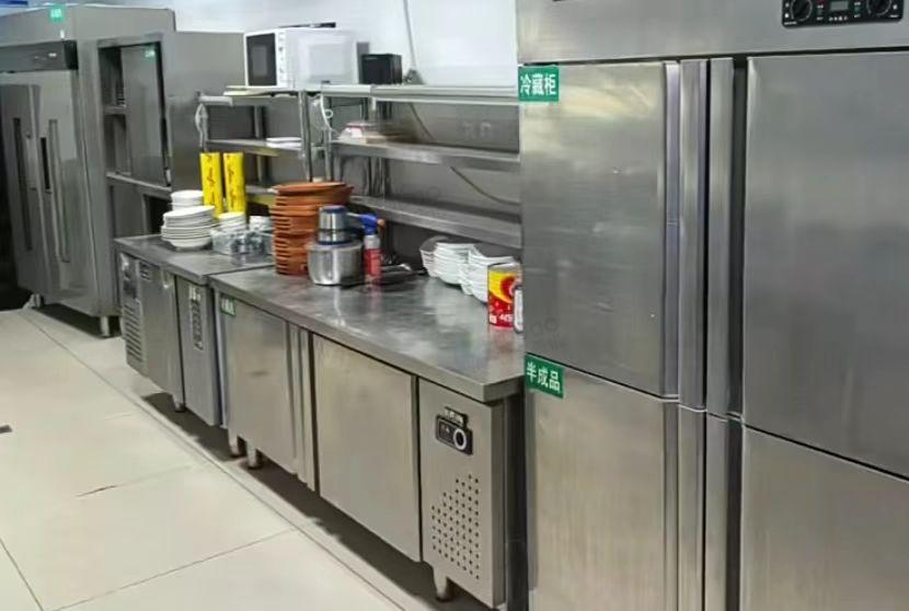 庆阳市地区处理中西厨设备、冷藏冷冻设备、不锈钢操作台、厨具锅具等餐厅全套厨房设备