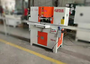 济南市地区处理双头45度°锯