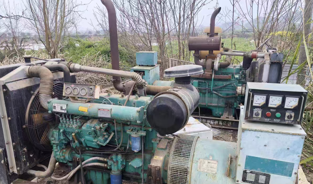 衡阳市地区养殖场处理150kw发电机2台