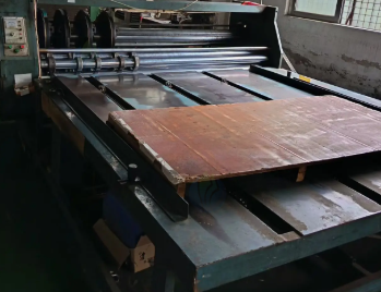 中山市地区处理2台水墨印刷机、开槽机