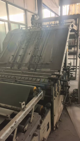 聊城市地区工厂处理1300半自动高台裱纸机