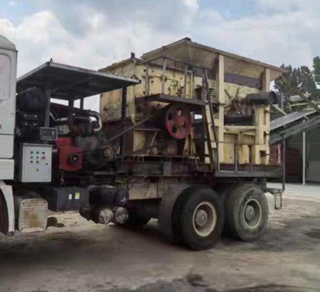 南阳市地区工地处理移动破碎机