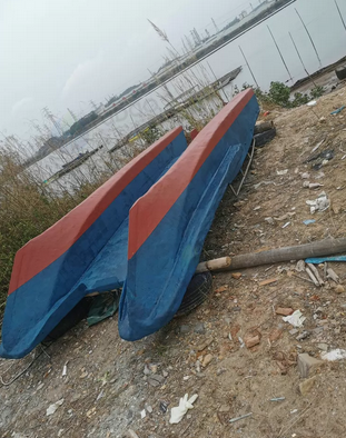 钦州市地区处理玻璃钢白泡长轴双体船