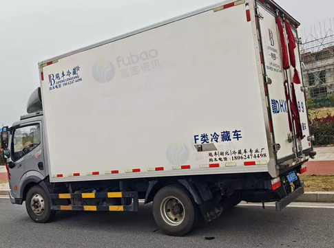 吉安市地区处理4.2米东风凯普特星云蓝牌冷藏车