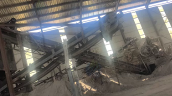 烟台市地区处理300*1300双鄂破 给料机 1850三层振动筛 5条输送带等石子加工全套设备