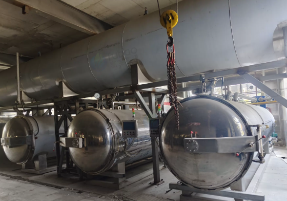 淮安市地区工厂处理12立方全自动不锈钢杀菌锅等