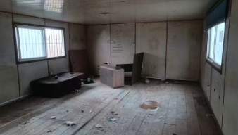 青岛市地区处理12*4.8米冷柜改装板房