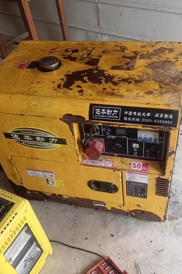 南通市地区处理工地用柴油发电机7.5KW