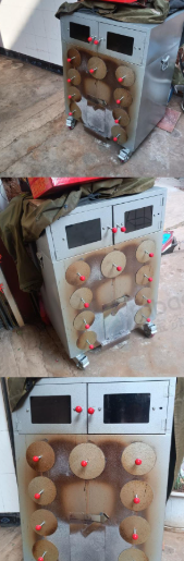 昆明市地区店铺处理水果货架、烤洋芋机等