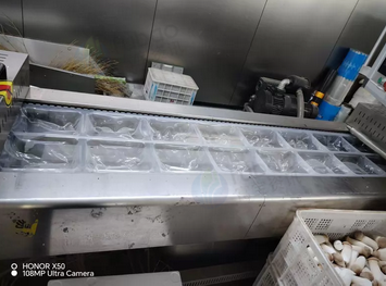 天津市地区处理鲁轩牌全自动连续拉伸气调+软硬膜真空包装机