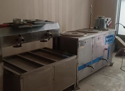 保定市地区处理商用全自动豆腐机、磨浆机