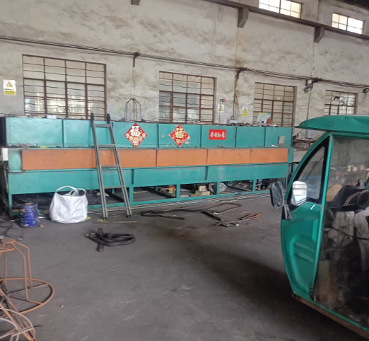 泰州市地区工厂处理30根不锈钢盘丝光亮氢退炉全套生产线