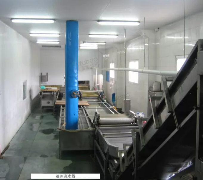 南通市地区处理食品加工设备一批、螺旋漂烫机、常温水预冷机、冰水冷却机等