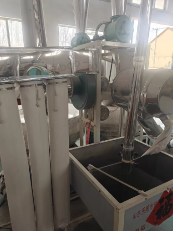 潍坊市地区个人处理双组石磨面粉机