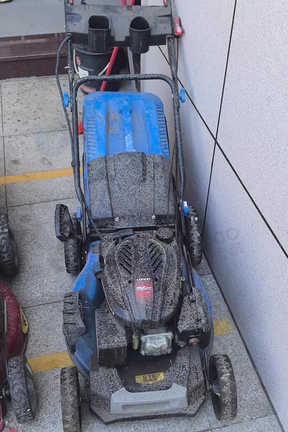 泉州市地区处理闲置隆鑫牌196cc草坪机推草机