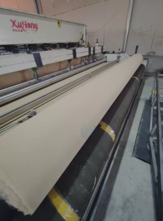 青岛市地区公司处理大棚毡生产设备 针刺机整条生产线