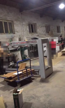 潍坊地区工厂处理推台锯 封边机 排钻 