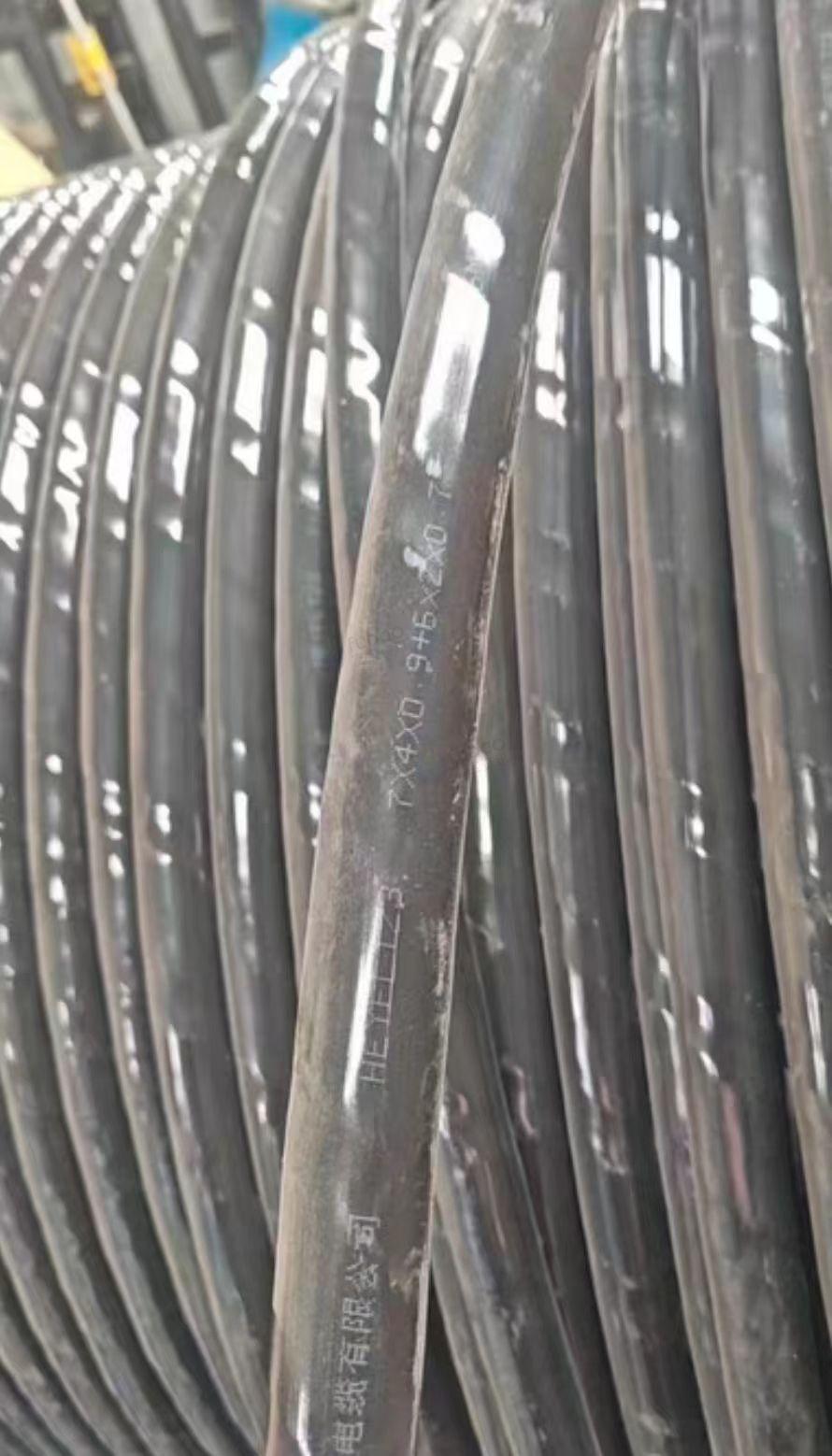 焦作市地区处理近千米电线缆