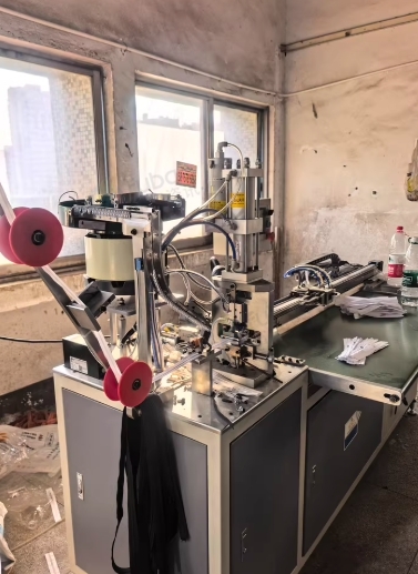 佛山地区处理5号3号尼龙拉链自动穿剪拉链机