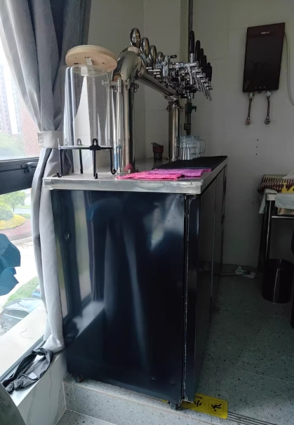 成都市地区处理六头八桶风冷啤酒机