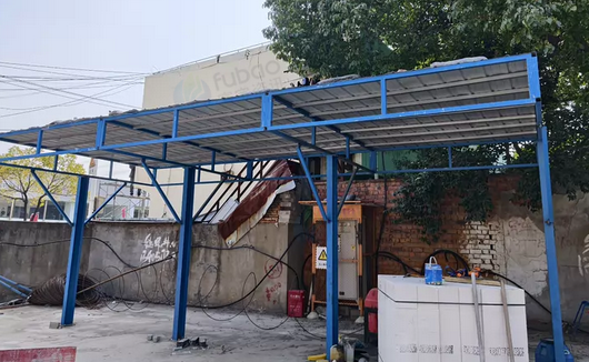 上海市地区处理钢筋加工棚、工字钢